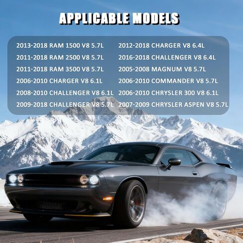 Engine Thermostat Replaces 52028898AE 52028898AI Compatible with Ram Dodge Magnum JP Grand Cherokee Commander Chrysler 300 2003-2018 For 5.7L 6.1L 6.2L 6.4L Cooling System Thermostat in Kuwait