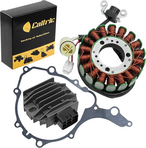 Caltric Stator Regulator Rectifier Gasket Compatible with Yamaha Raptor 250 Yfm250R Yfm 250R 2008-2013 in Saudi Arabia