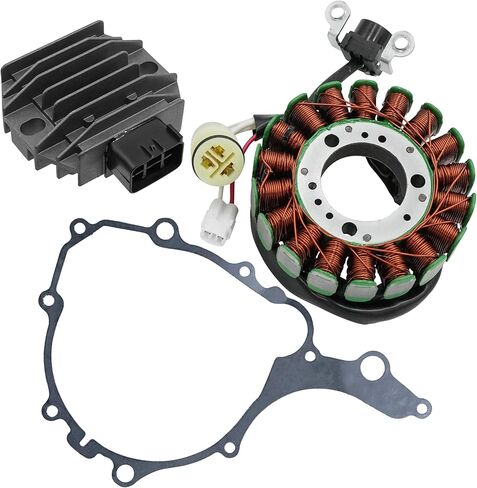 Caltric Stator Regulator Rectifier Gasket Compatible with Yamaha Raptor 250 Yfm250R Yfm 250R 2008-2013 in Saudi Arabia