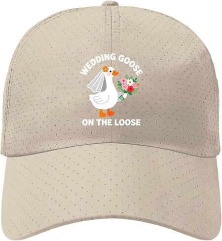 Weddings Gooses On The Looses Hat Cycling Cap for Mom in Saudi Arabia