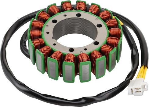 WOOSTAR 18 لفائف 3 سلك مغناطيسي الجزء الثابت لاستبدال VT1100 C2 C3 الظل دراجة نارية OEM 31120-MAH-005 in Saudi Arabia
