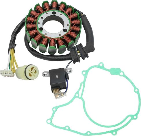 Caltric Stator and Gasket Compatible With Honda Fourtrax 300 Trx300Fw 4X4 1997-2000 in Saudi Arabia