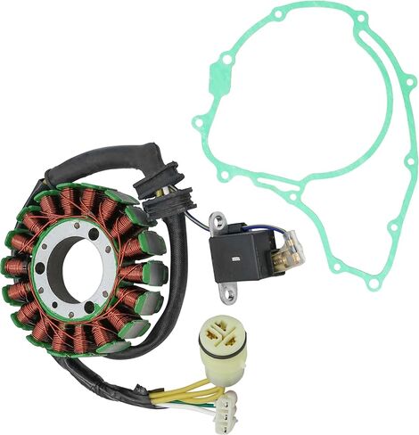 Caltric Stator and Gasket Compatible With Honda Fourtrax 300 Trx300Fw 4X4 1997-2000 in Saudi Arabia
