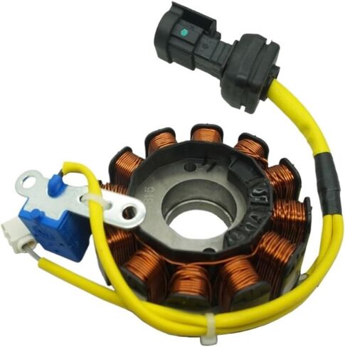 الجزء الثابت Magneto، متوافق مع PIAGGIO Vespa ET4 LX 150 S150 GT200، متوافق مع المكربن ​​Sportcity 125 الملف الثابت المتوافق مع Aprilia Mojito150 FLY BV. in Saudi Arabia