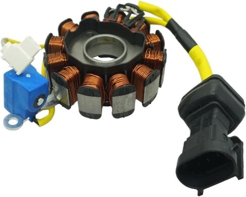 الجزء الثابت Magneto، متوافق مع PIAGGIO Vespa ET4 LX 150 S150 GT200، متوافق مع المكربن ​​Sportcity 125 الملف الثابت المتوافق مع Aprilia Mojito150 FLY BV. in Saudi Arabia