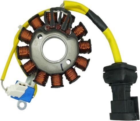 الجزء الثابت Magneto، متوافق مع PIAGGIO Vespa ET4 LX 150 S150 GT200، متوافق مع المكربن ​​Sportcity 125 الملف الثابت المتوافق مع Aprilia Mojito150 FLY BV. in Saudi Arabia