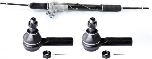 ECCPP Complete Power Steering Rack and Pinion Assembly + 2* Tie Rod Ends Fit for Nissan Pathfinder 1996-2004 3.3L 3.5L 5.6L for Infiniti QX4 1997-2003 3.3L 3.5L in Saudi Arabia