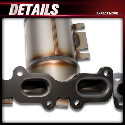 2pcs Catalytic Converter with Exhaust Manifold Compatible with 2013-2019 Ford Explorer/Flex/Taurus, 2015-2018 Ford Edge V6 3.5L/3.7L(EPA Compliant) in Saudi Arabia