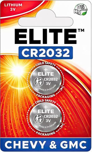 استبدال بطاريات SHI Key Fob لسيارة Chevy GMC (Silverado Equinox Malibu Sierra Traverse Cruze Impala Tahoe Terrain Acadia Yukon Colorado Camaro Suburban Trax Blazer Sonic) حزمة نفطة in Kuwait