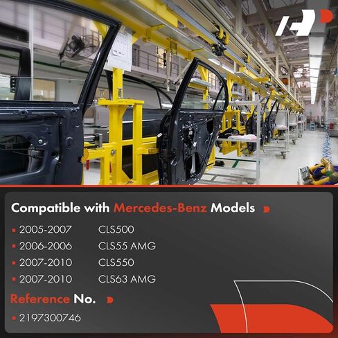 A-Premium Electric Power Window Regulator Without Motor Compatible with Mercedes-Benz CLS500 CLS55 AMG CLS550 CLS63 AMG C219 2005-2010 Sedan Rear Left Driver Side in Saudi Arabia