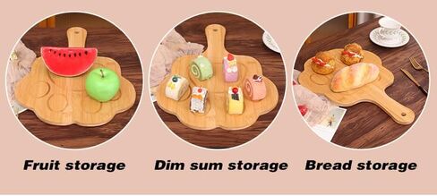 Paw-Shaped Bamboo Serving Plate with Handle, Natural Wood Dinner Plate, Decorative Food Tray. New Store Launch — only 50 Pieces Available at a Special Introductory Price. Thank You for Your Support! in Saudi Arabia