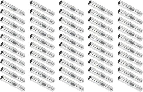 Universal Aluminum High Strength Refrigerant Hose Barb Fitting 50pcs for Automobiles Trucks (3/4in) in Saudi Arabia