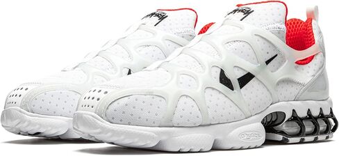 Nike Air Zoom Spiridon Kukini Stussy - هابانيرو ريد للرجال Cj9918 100 - مقاس 9.5 in Saudi Arabia