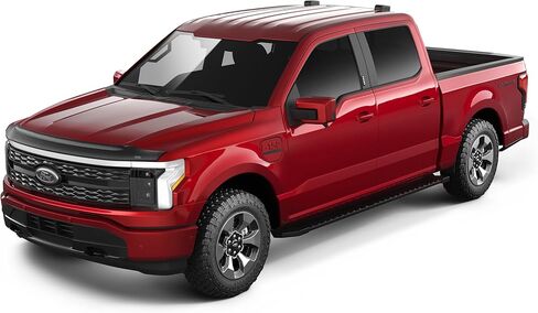 Husky Liners Aeroskin II Hood Protector | Fits 2023-2026 Ford F-150 Lightning | Low Profile Deflector/Bug Shield - 1 pc., Textured Black | 2830223 in Saudi Arabia