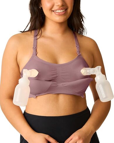 Kindred Bravely Essentials Pumping and Nursing Bras, Hands Free, Nursing Bras for Breastfeeding, 2 Pack in Saudi Arabia