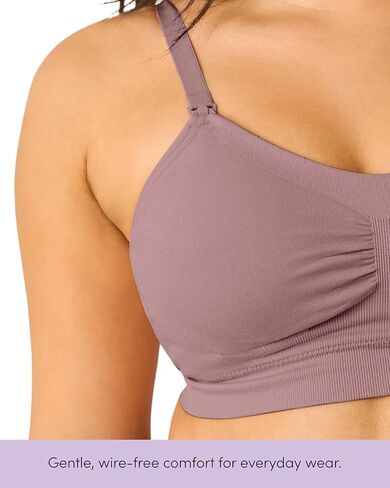 Kindred Bravely Essentials Pumping and Nursing Bras, Hands Free, Nursing Bras for Breastfeeding, 2 Pack in Saudi Arabia