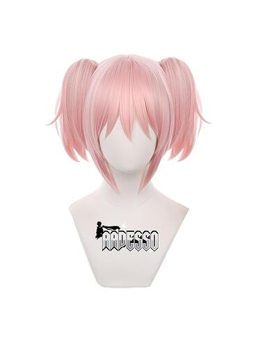 باروكة مادوكا باللون الوردي، ذيل حصان بمشبك سهل التصفيف مع قبعة الشعر المستعار in Kuwait