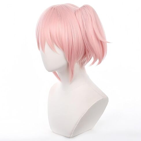 باروكة مادوكا باللون الوردي، ذيل حصان بمشبك سهل التصفيف مع قبعة الشعر المستعار in Kuwait