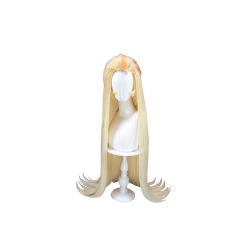 باروكة هازبين هوتيل ليليث التنكرية لشخصيات اللعبة والشعبية، باروكات تنكرية مقاومة للحرارة، باروكات صناعية لحفلات الهالوين + قبعة شعر مستعار in Kuwait