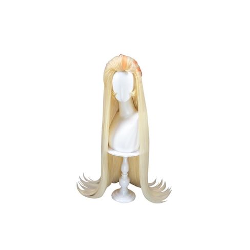 باروكة هازبين هوتيل ليليث التنكرية لشخصيات اللعبة والشعبية، باروكات تنكرية مقاومة للحرارة، باروكات صناعية لحفلات الهالوين + قبعة شعر مستعار in Kuwait