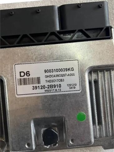 39120-2b910 D6 ECU Car Engine Computer Board Electronic Control Unit Meg17.9.12 for 391202b910 Tools in Saudi Arabia