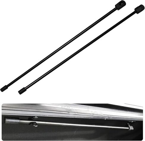 281S0001 قضيب دعامة بديل، لمسمار كروي 10 مم، دعامات رفع غطاء غطاء خلفي عالمي، مناسب لسرير الشاحنة/البيك اب الصلب ثلاثي الطي من BAK، غطاء الشاحنة، غطاء التونيو، غطاء مقطورة ثقيل، قطعتان in Kuwait