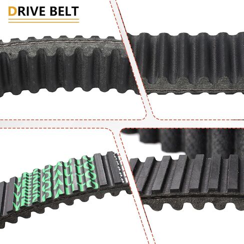 حزام محرك CVT لـ Yamaha Snowmobile Apex/Vector/Nytro/Viper/SRX/SXR/SX Viper/RX-1 / Rage/RS Venture / VT600 / VT700 1997-2018 يستبدل OE # 8DN-17641-01-00 in Saudi Arabia