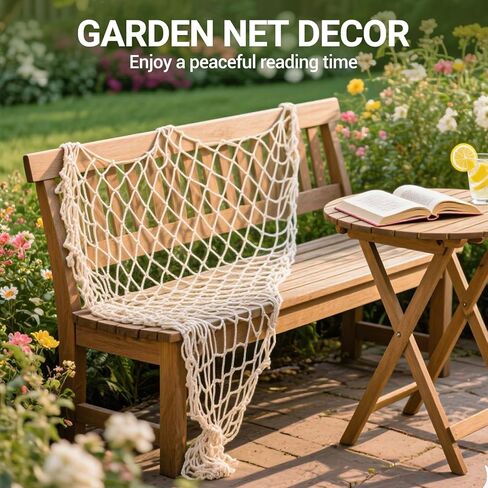 14 حزمة 80 × 40 بوصة من القطن الطبيعي لتزيين شبكة صيد السمك للتعليق على الحائط لشبكة صيد السمك تحت الماء، حورية البحر، القرصان، هاواي، المحيط البحري، ديكورات حفلات الشاطئ، بيج in Kuwait