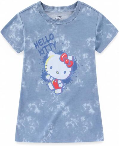 فستان كاجوال للفتيات من Hello Kitty Sanrio للأطفال الصغار والكبار in Saudi Arabia