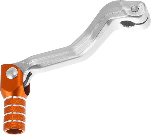 للطي معدات الدرجات النارية شيفتر رافعة ل كايو T2 T4 T6 K4 K6 NC CB المحرك 250cc 300cc 450cc دواسة رافعة تحول الذراع الفضة لهجة البرتقال in Saudi Arabia