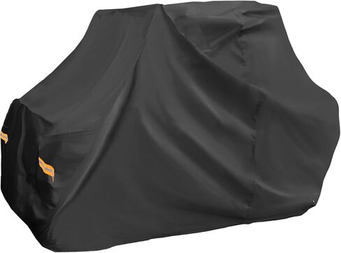 غطاء X AUTOHAUX UTV لـ Can-am Commander MAX XT XT-P غطاء مقاوم للماء جنبًا إلى جنب للحماية من تخزين المطر في الهواء الطلق باللون الأسود 163.39 بوصة × 63.78 بوصة × 74.02 بوصة (الطول * العرض * الارتفاع) in Saudi Arabia