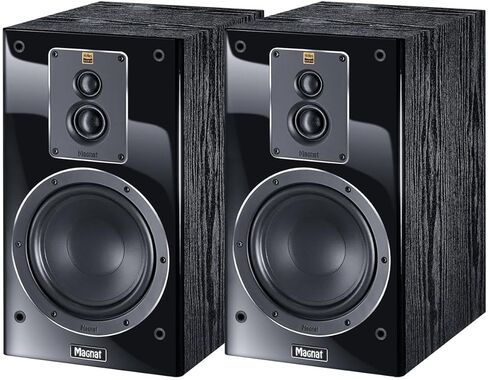 Magnat Signature 503 170W 3-Way Bass Reflex Shelf Speaker, Mocca, Pair in Saudi Arabia