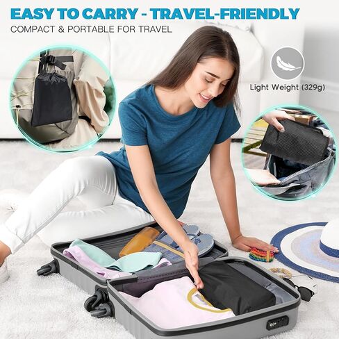 Inflatable Seat Cushion, Airplane Travel Seat Cushion for Long Flights & Car Rides, Portable Air Pad with Built-in Pump, Ergonomic Tailbone Buttocks Pain Relief for Office Chair, Wheelchair, Stadium in Saudi Arabia