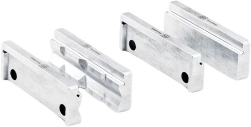 Fein Protective Jaws Set for VersaMAG Vise - 110mm Aluminum - Prism (P) & Blank (B) for Secure Clamping, Scratch-Free Workpiece Protection - 90701010010 in Saudi Arabia