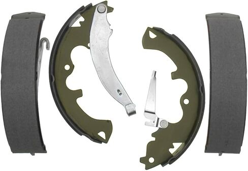 Detroit Axle - أحذية الفرامل الخلفية لـ 2007-2012 Ford Escape 2007-2011 Mercury Mariner، 2008 2009 2010 استبدال أحذية الفرامل شبه المعدنية in Saudi Arabia