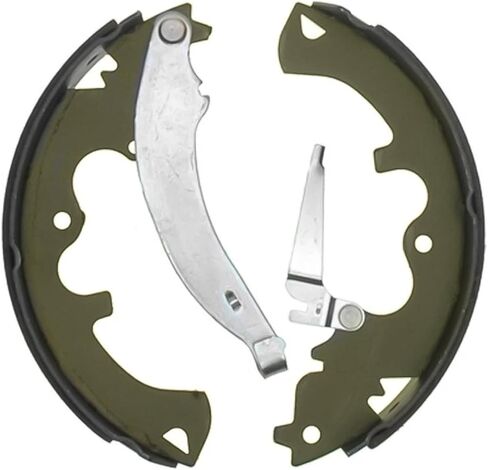 Detroit Axle - أحذية الفرامل الخلفية لـ 2007-2012 Ford Escape 2007-2011 Mercury Mariner، 2008 2009 2010 استبدال أحذية الفرامل شبه المعدنية in Saudi Arabia