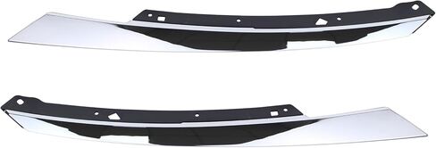 Chrome Grille Headlight Eyelid Molding Trim Left and Right for Honda Civic 2016 2017 2018 in Kuwait