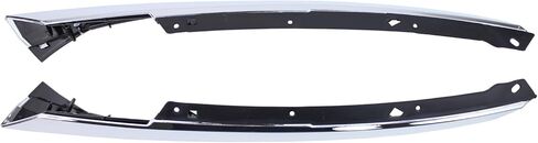 Chrome Grille Headlight Eyelid Molding Trim Left and Right for Honda Civic 2016 2017 2018 in Kuwait