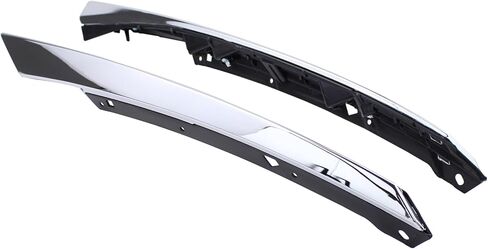 Chrome Grille Headlight Eyelid Molding Trim Left and Right for Honda Civic 2016 2017 2018 in Kuwait