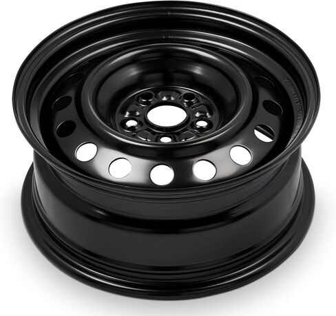 عجلة فولاذية بديلة جديدة مقاس 15x6.5 بوصة OEM مباشرة لسيارة Toyota Corolla 2019-2022 5-100 مللي متر حافة سوداء 15 بوصة 4261112D30 in Kuwait