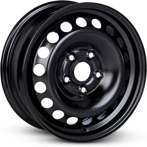 حافة فولاذية بديلة جديدة مقاس 15x6 بوصة OEM مباشرة لسيارة Volkswagen Jetta 2006-2016 5 العروة 112 مللي متر أسود 15 بوصة 1K0601027H03C in Kuwait