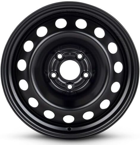 New 16x6.5 inch OEM Direct Replacement Steel Wheel for Jeep Renegade 2015–2023 5-110mm Black 16 in Rim CH 68256382AA in Saudi Arabia