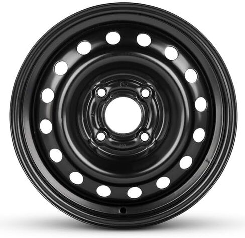 حافة فولاذية بديلة جديدة مقاس 15 × 6 بوصة من OEM لنيسان كيوب 2009-2014 4-114.3 ملم أسود 15 بوصة 403001FC0A in Kuwait