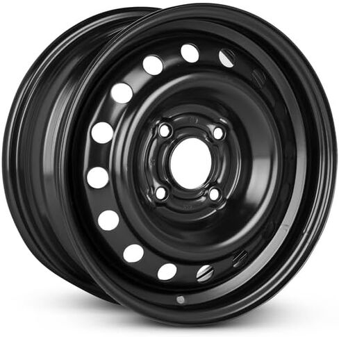 حافة فولاذية بديلة جديدة مقاس 15 × 6 بوصة من OEM لنيسان كيوب 2009-2014 4-114.3 ملم أسود 15 بوصة 403001FC0A in Kuwait
