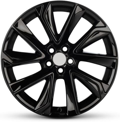 عجلة ألومنيوم بديلة مباشرة مقاس 18 × 8 بوصة OEM لسيارة تويوتا كورولا 2019-2022 مقاس 5-100 مم باللون الأسود اللامع مقاس 18 بوصة 4261102W01 in Kuwait