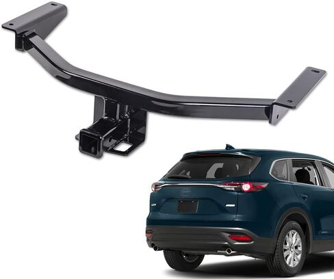 7422445481498 Compatible with 2016-2023 Mazda CX-9 Class 3 III Black 2" Receiver Trailer Hitch in Saudi Arabia