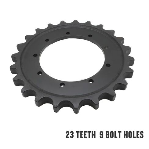 RD118-14433 Drive Sprocket 9 Bolt Holes 23 Teeth Compatible with KX121-3 KX040-4 KX121-3S KX121-3ST Excavator RD14814430 in Saudi Arabia