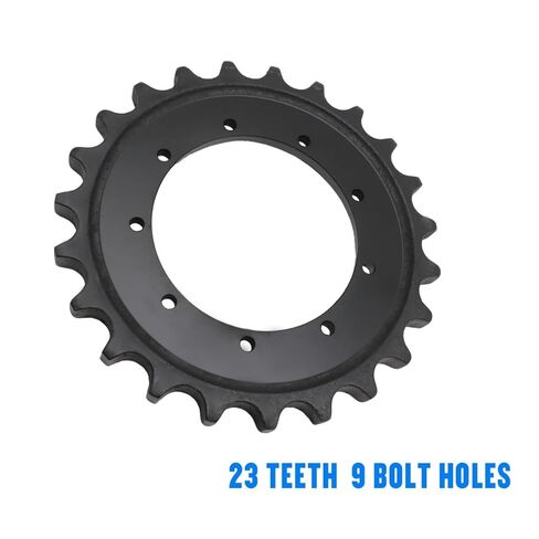 RD118-14433 Drive Sprocket 9 Bolt Holes 23 Teeth Compatible with KX121-3 KX040-4 KX121-3S KX121-3ST Excavator RD14814430 in Saudi Arabia