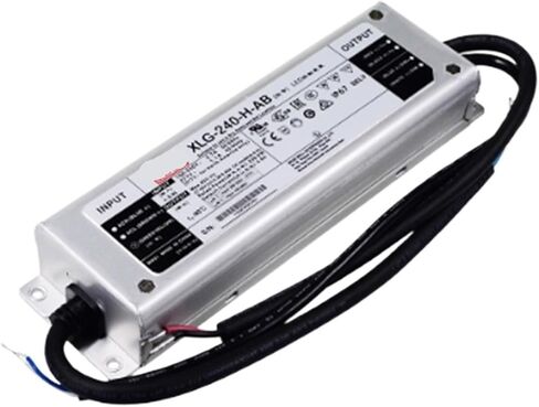 1pcs LED Driver XLG-240-H-AB 240W Constant Power 4900mA 27-56V Switching Power Supply in Saudi Arabia