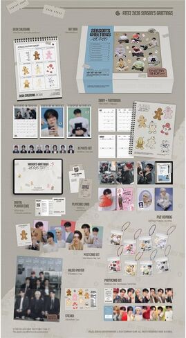 تحيات موسم 2026 من A-TEEZ [متجر المعجنات] + هدية الطلب المسبق ومجموعة 3 بطاقات صور إضافية in Kuwait